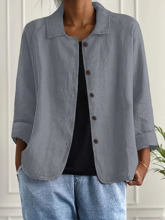 Women’s Long Sleeve Open Front Top 7