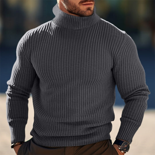 Women’s Ribbed Turtleneck Sweater 0