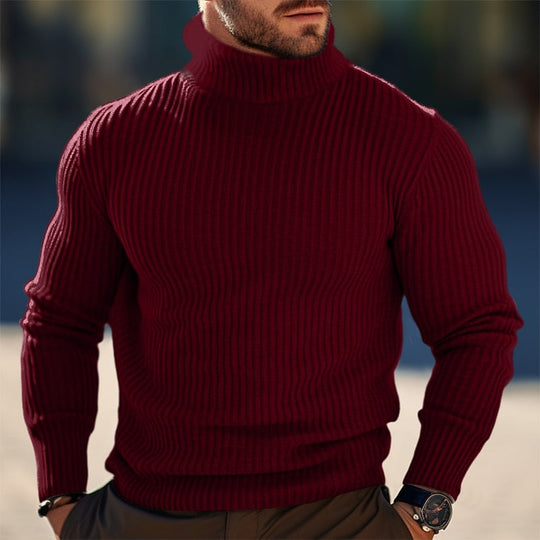 Women’s Ribbed Turtleneck Sweater 2