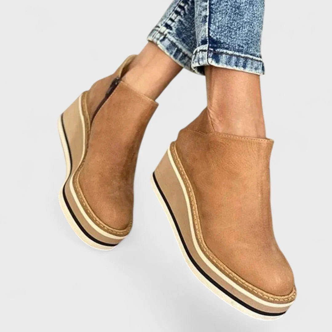 Women's Waterproof Ankle Boots with Side Zipper Closure 0